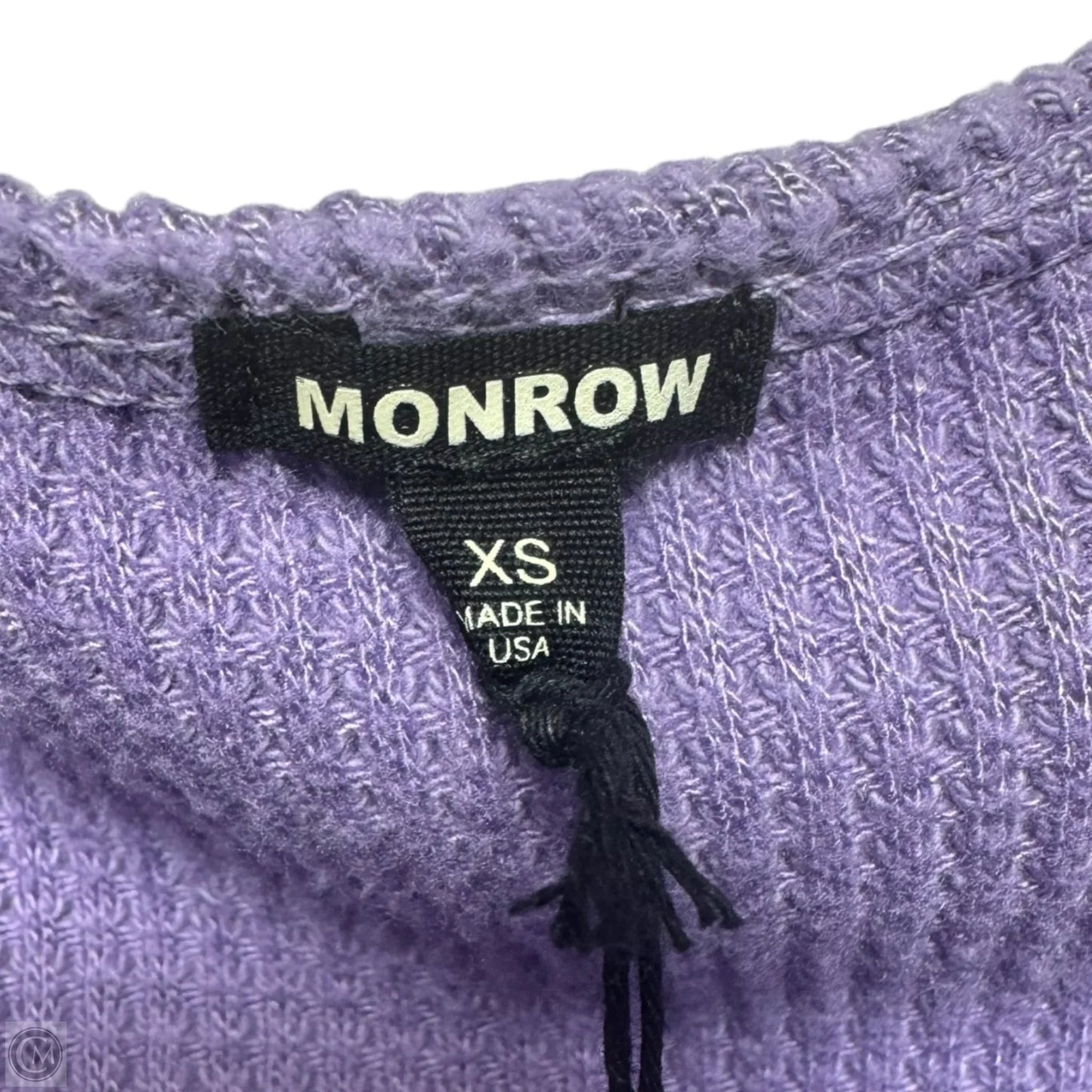 Dress Casual Short By Monrow In Purple, Size: Xs