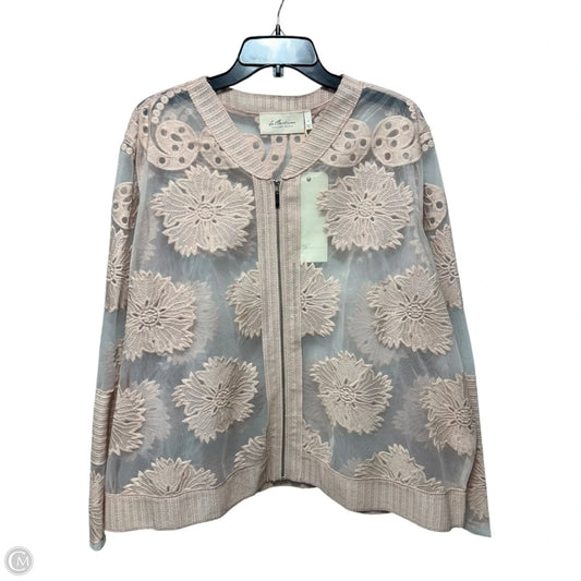 Sheer Jacket Other By La Bellum In Pink, Size: 3x