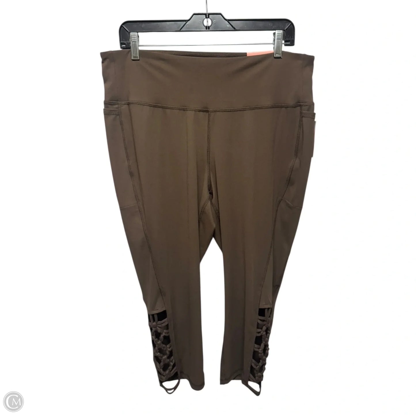 Athletic Set 2pc By Livi Active In Brown, Size: 18