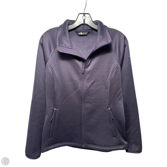 Athletic Jacket By The North Face In Purple, Size: M
