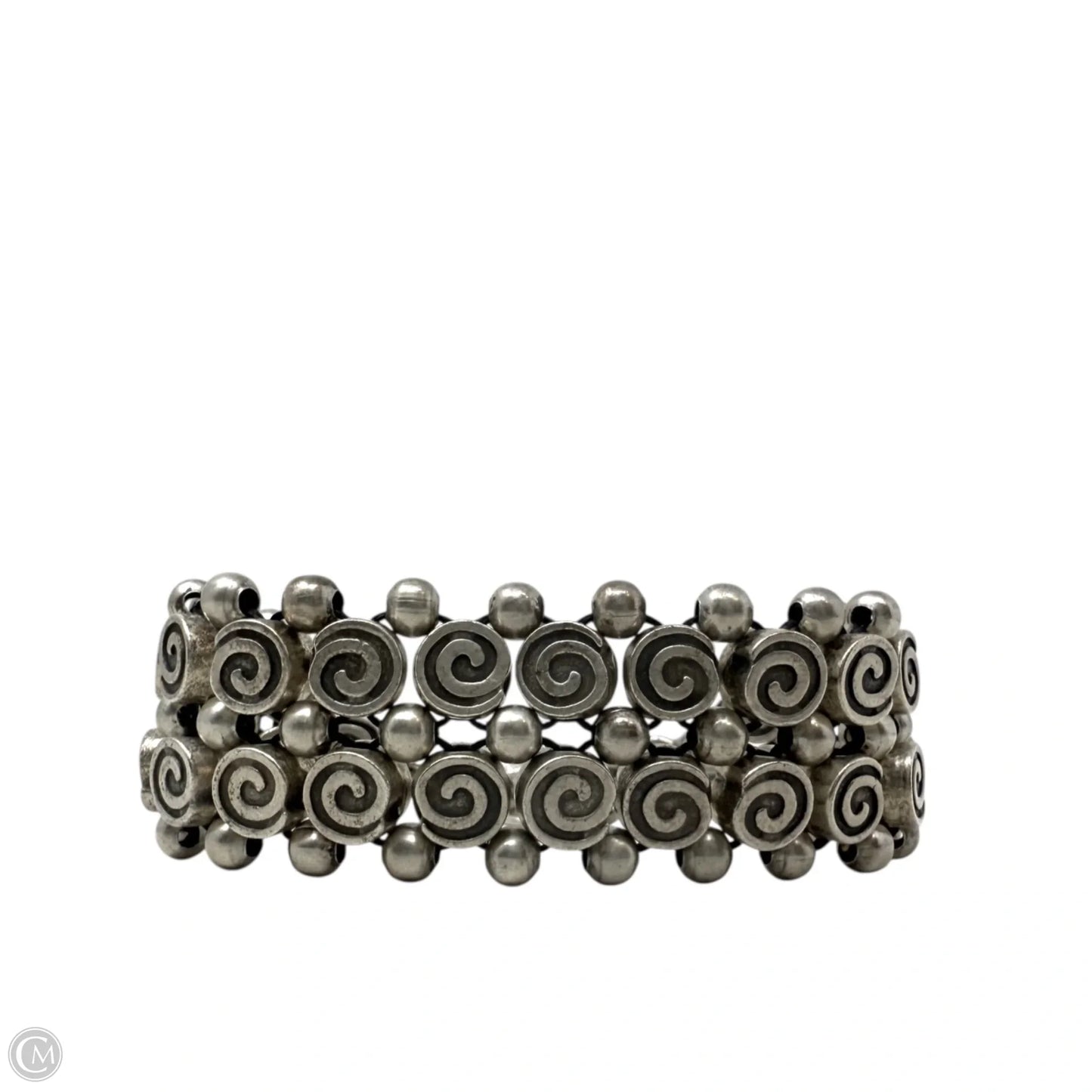 Silver Plated Santa Fe Bracelet By Sazzu