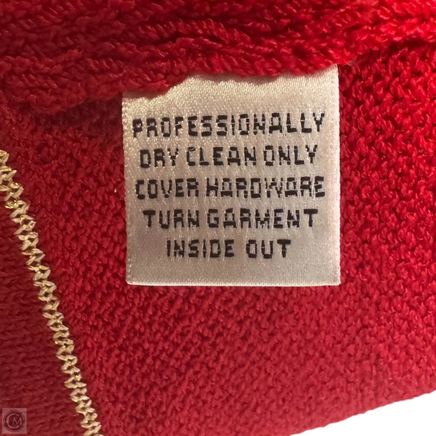 Sweater Cardigan Luxury Designer By St John Collection In Red, Size: 4