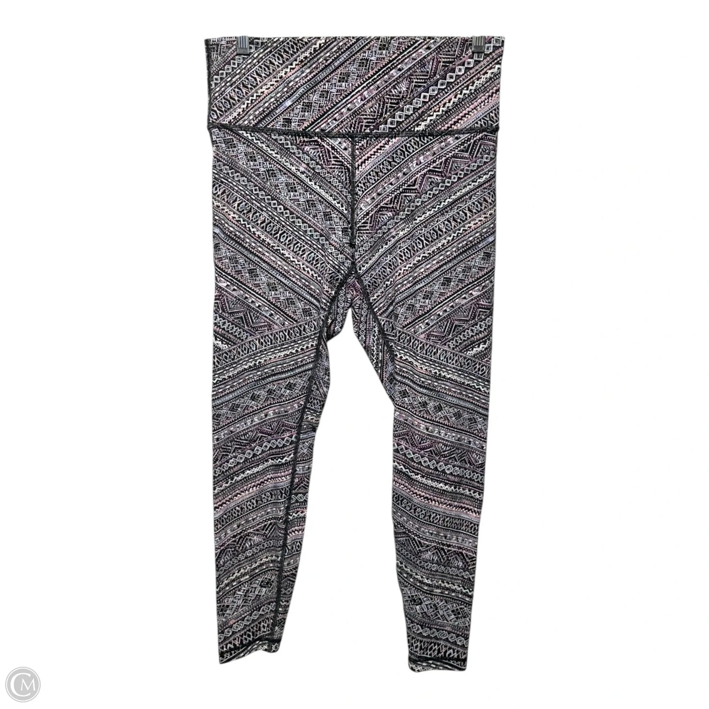 Athletic Leggings By Lululemon In Multi-colored, Size: 10