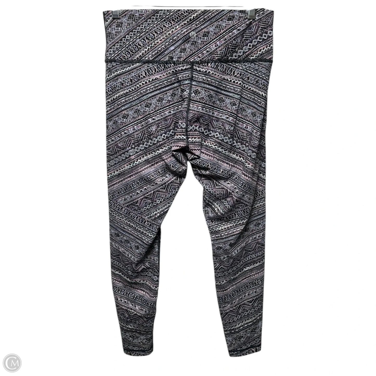 Athletic Leggings By Lululemon In Multi-colored, Size: 10