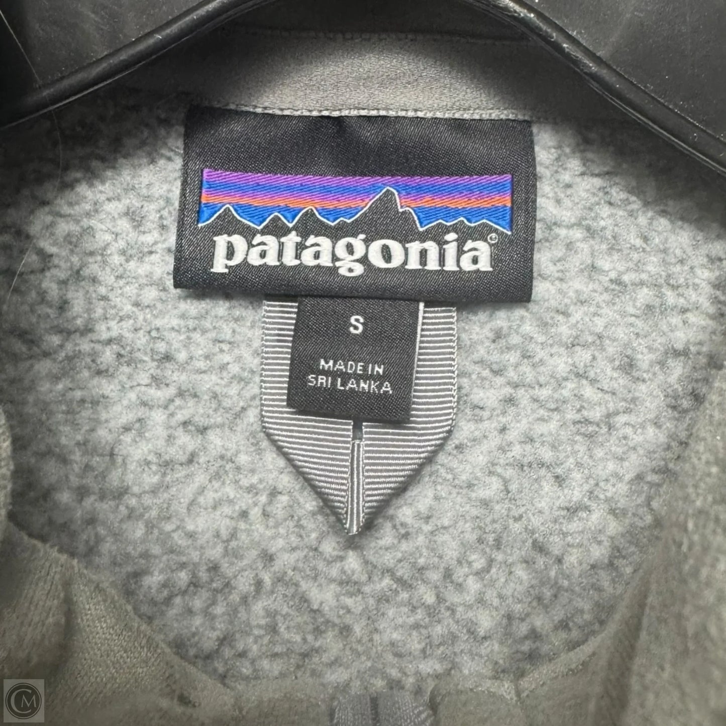 Athletic Jacket By Patagonia In Grey, Size: S