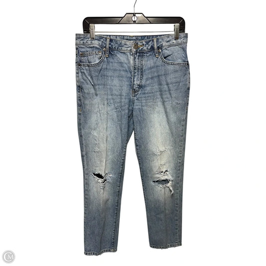 Jeans Skinny By James Perse In Blue Denim, Size: 4