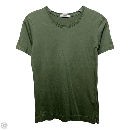 Top Short Sleeve By Adam Lippes In Green, Size: M