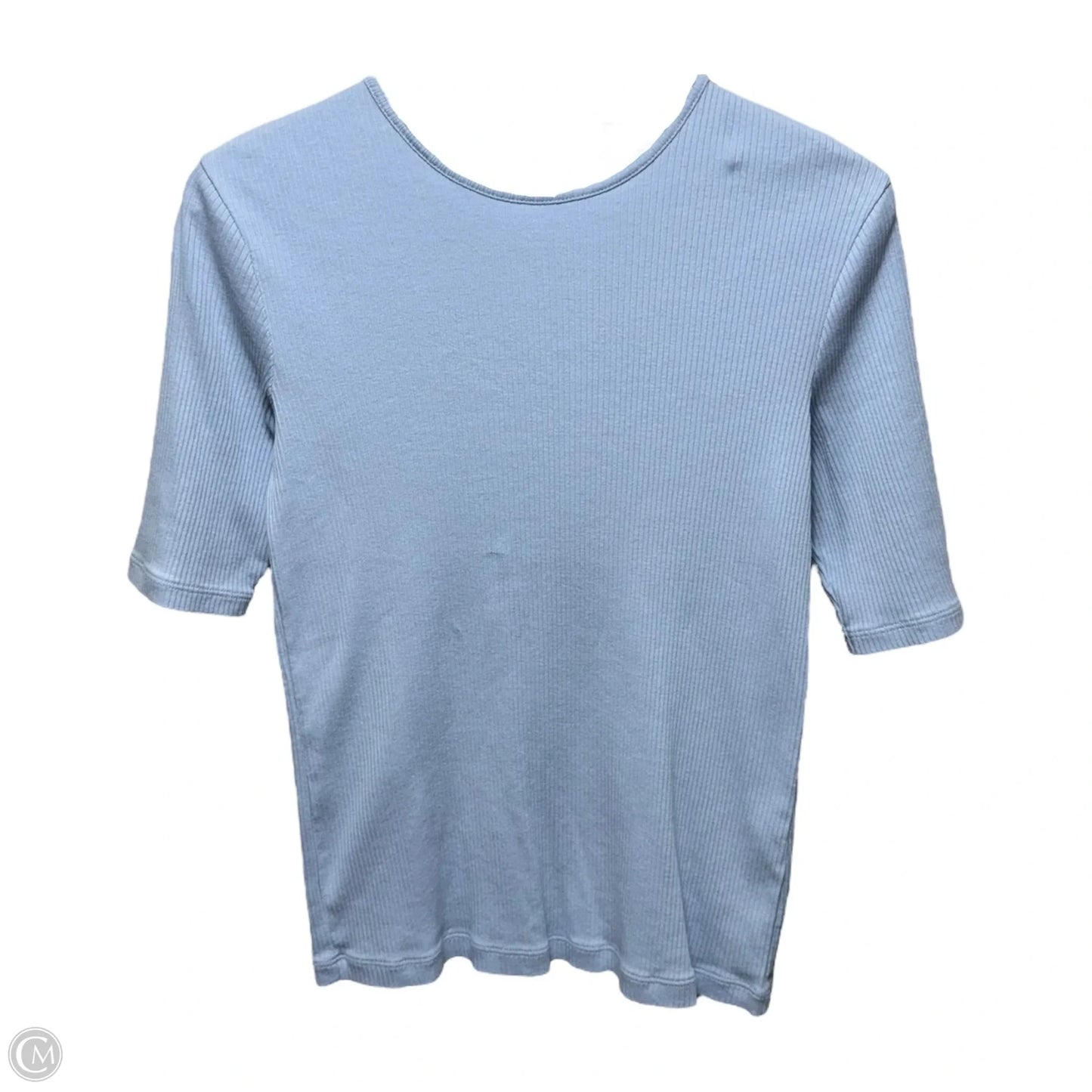 Top Short Sleeve By Vince In Blue, Size: M