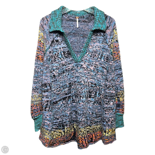 Sweater Cardigan By Free People In Multi-colored, Size: M