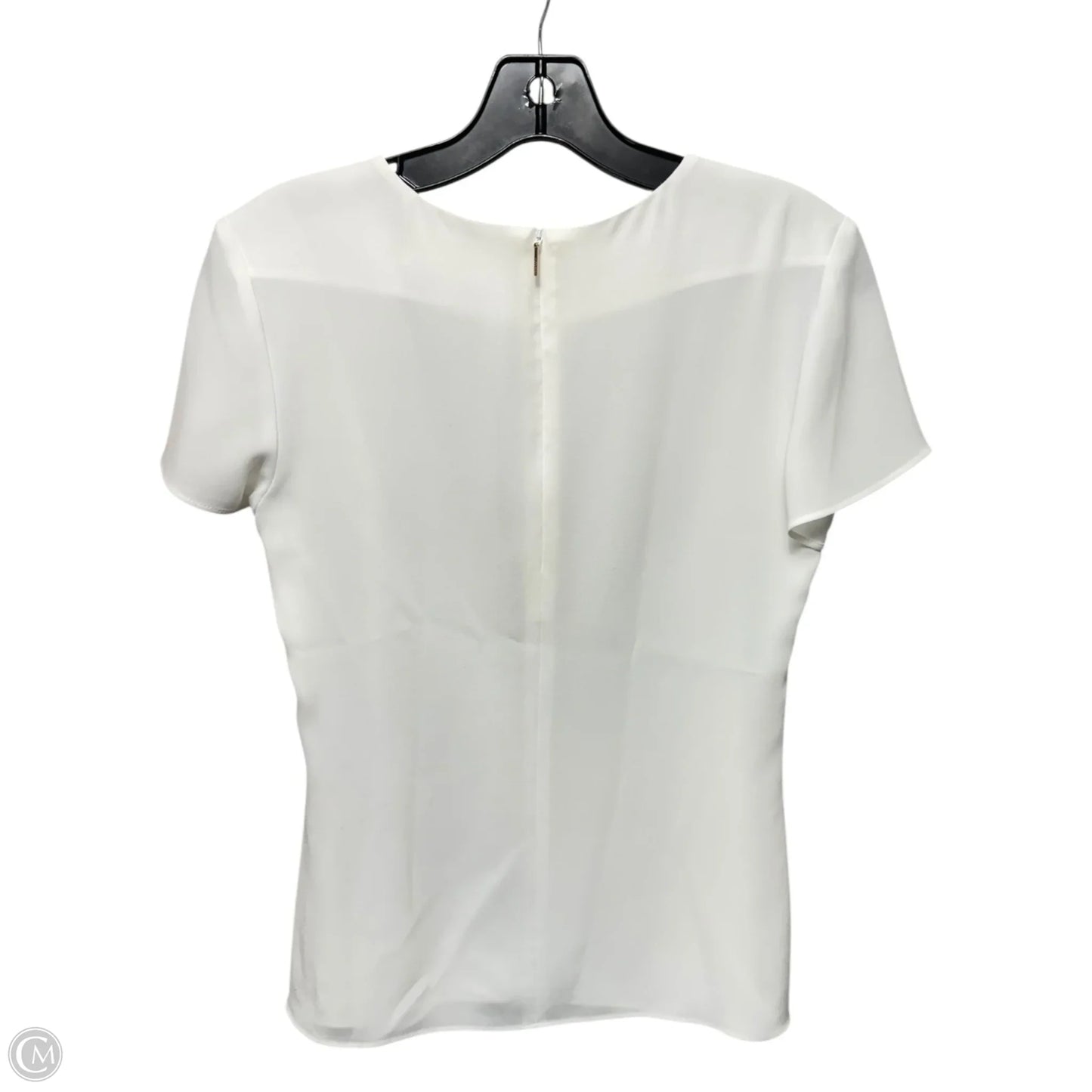 Top Short Sleeve By BOSS Hugo Boss In White, Size: M