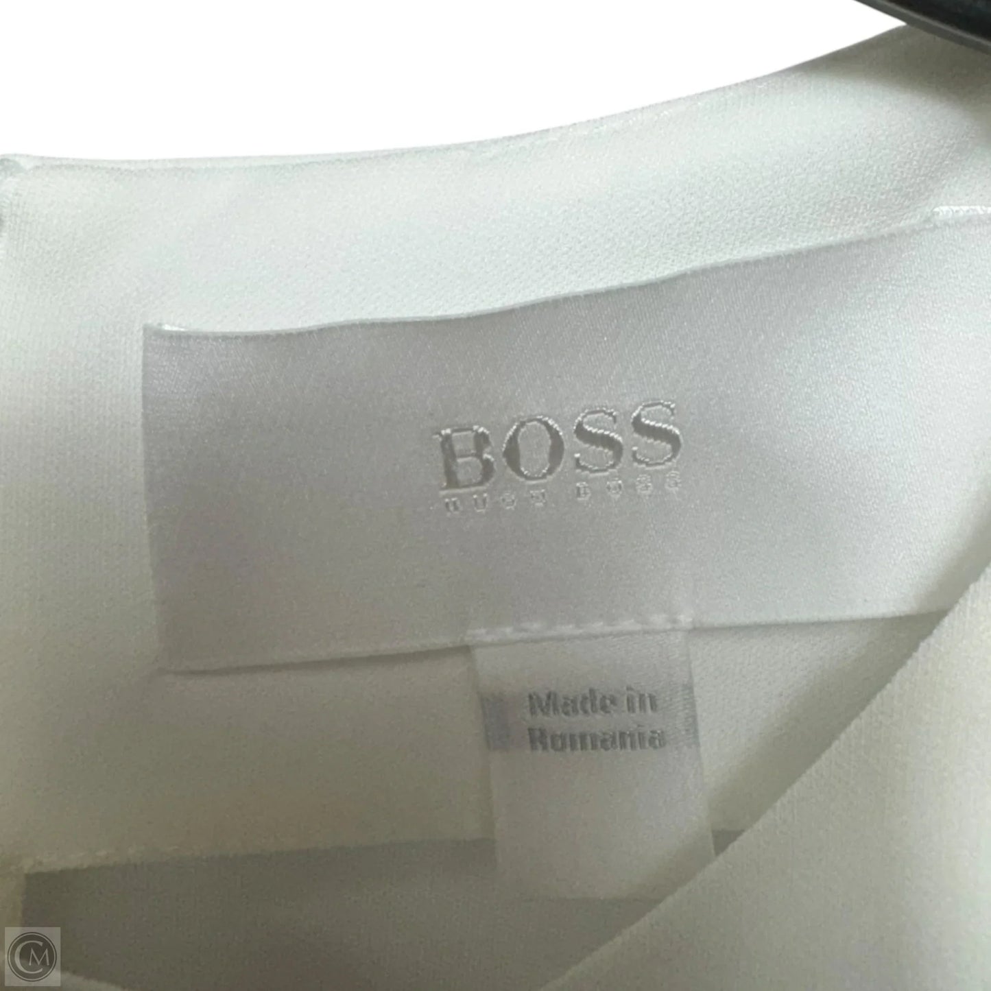 Top Short Sleeve By BOSS Hugo Boss In White, Size: M