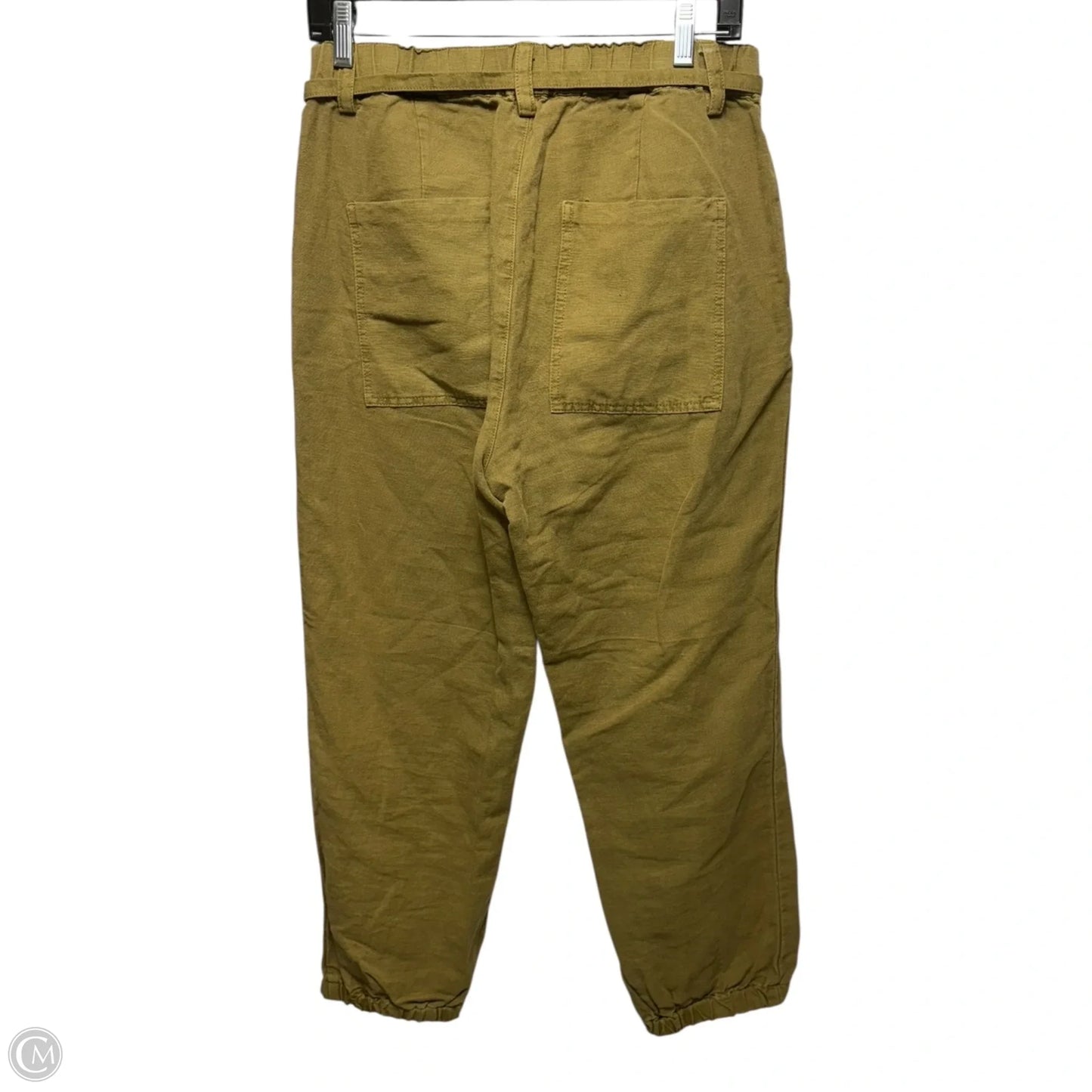 Pants Linen Blend  By Sundance In Green, Size: 8