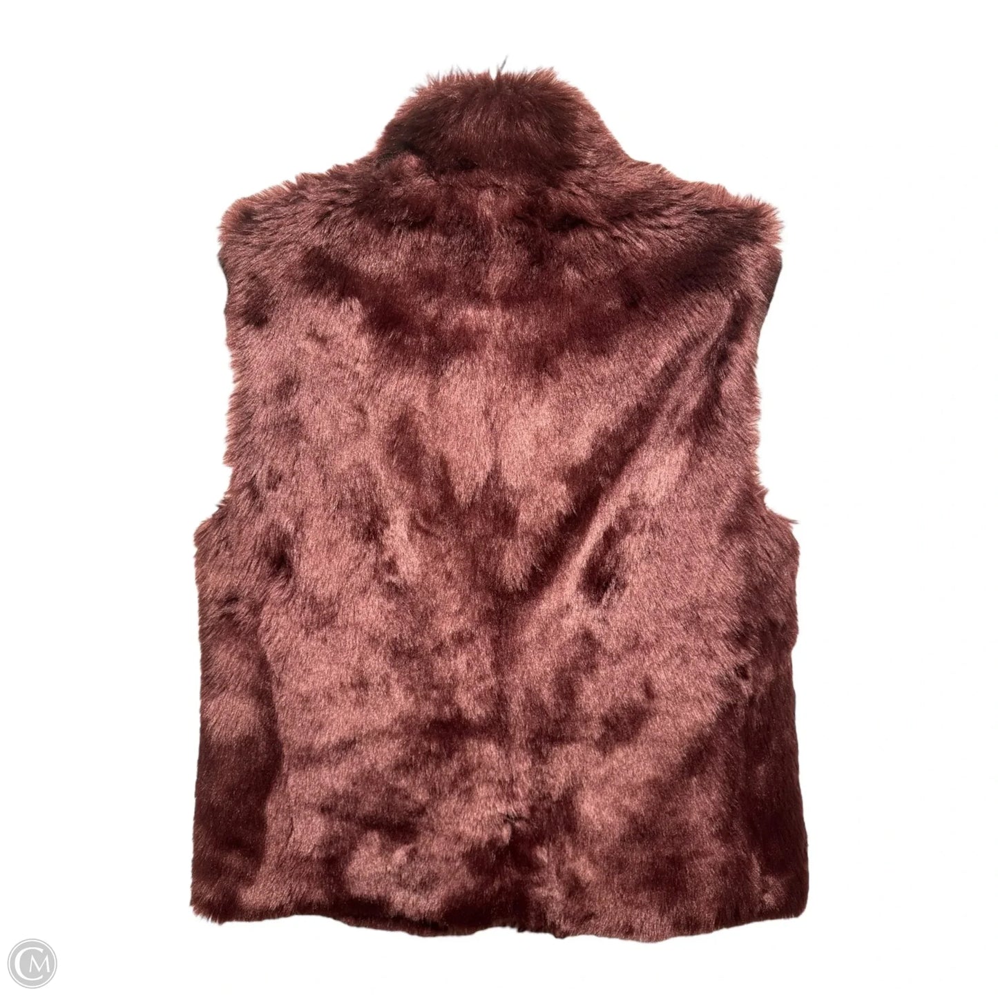 Vest Faux Fur & Sherpa By J. Crew In Red, Size: S