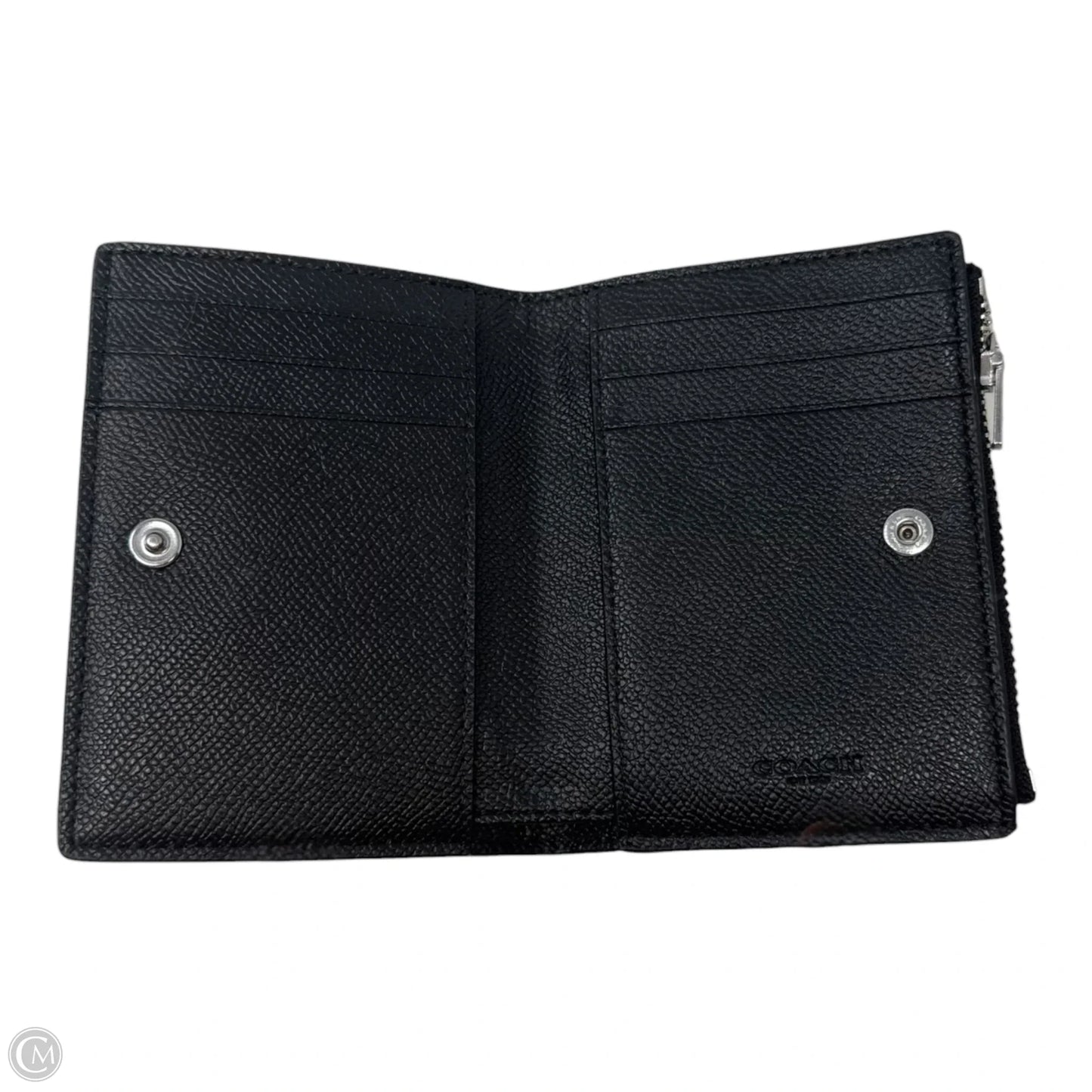 Bifold Snap Wallet Designer By Coach, Size: Small