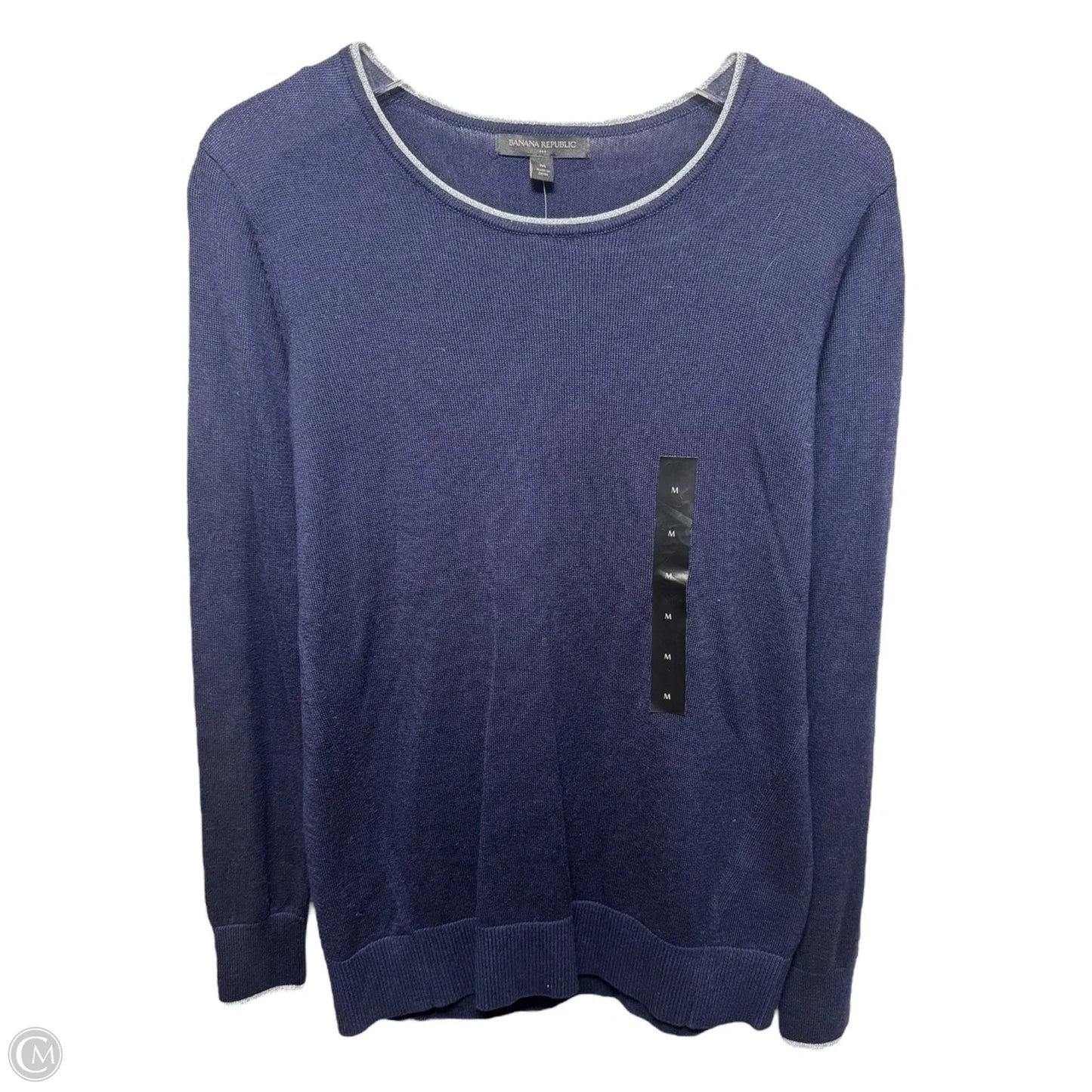 Sweater By Banana Republic In Blue, Size: M