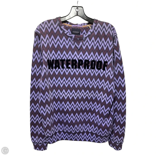 Sweatshirt Crewneck By Scotch & Soda In Purple, Size: L