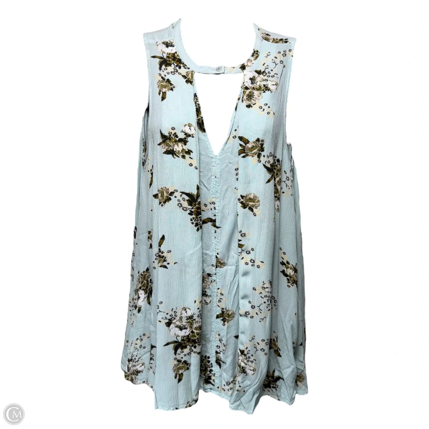 Tree Swing Tunic Sleeveless By Free People In Floral Print, Size: S