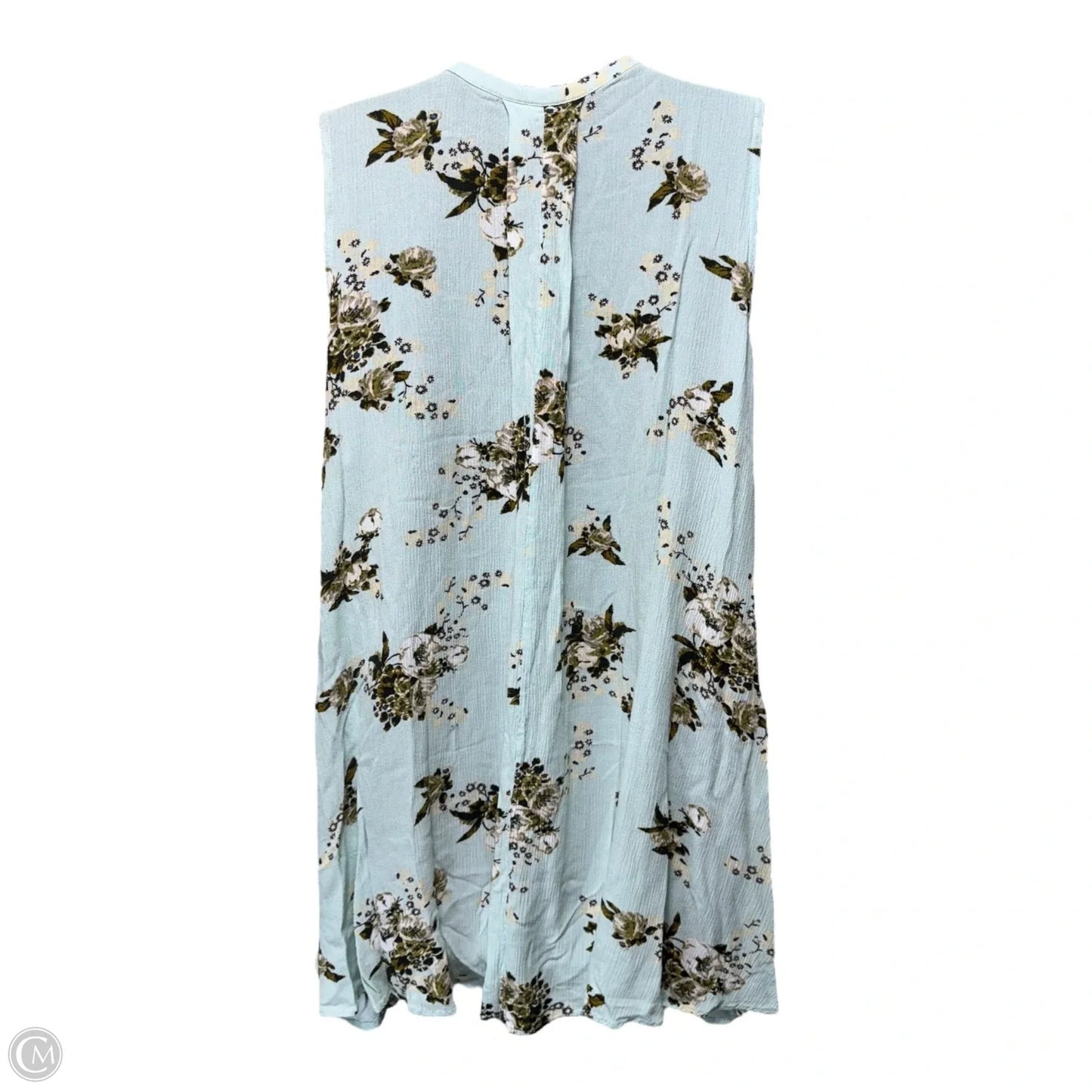 Tree Swing Tunic Sleeveless By Free People In Floral Print, Size: S