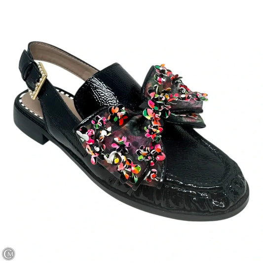 Breyer Slingback Loafers By Betsey Johnson In Black, Size: 7
