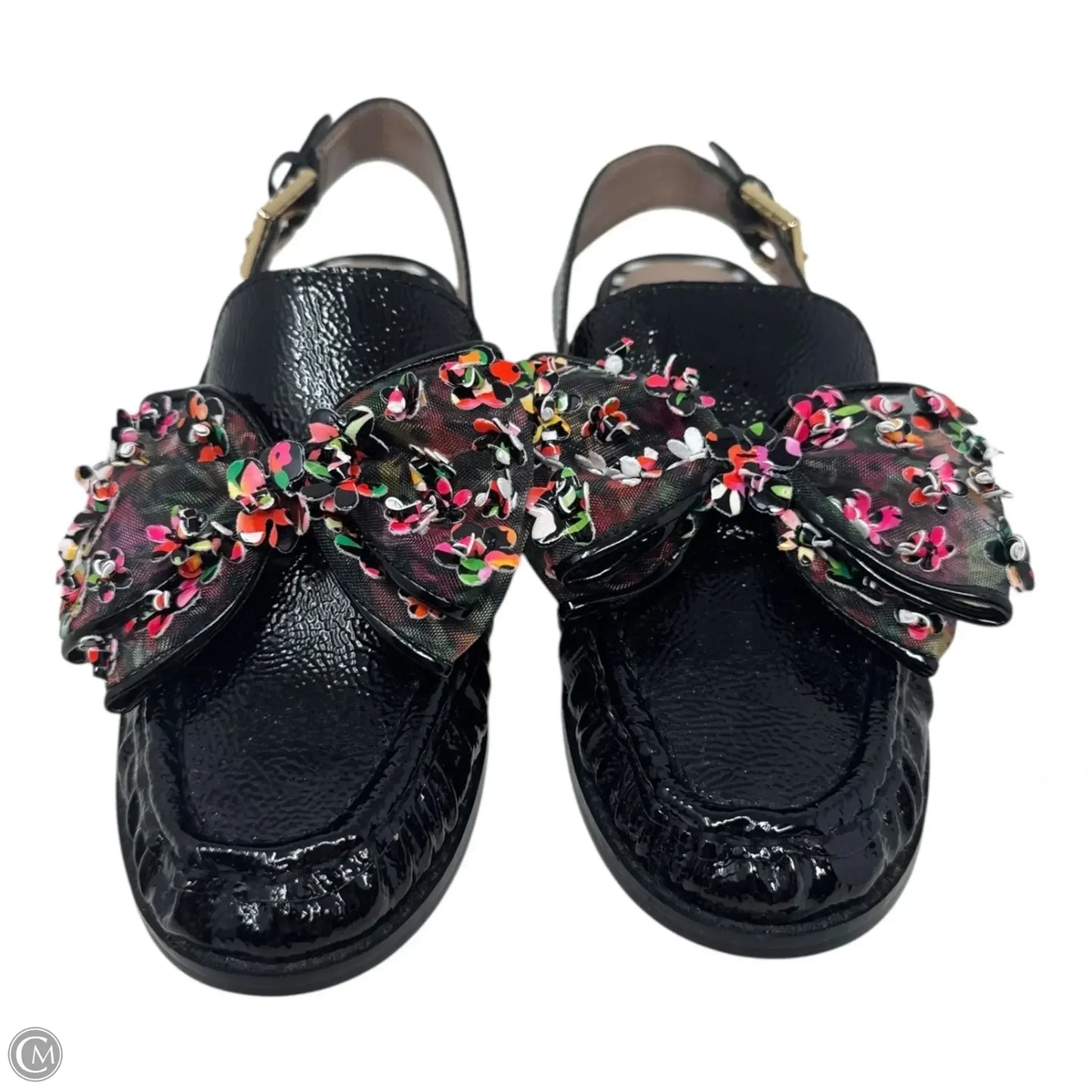 Breyer Slingback Loafers By Betsey Johnson In Black, Size: 7