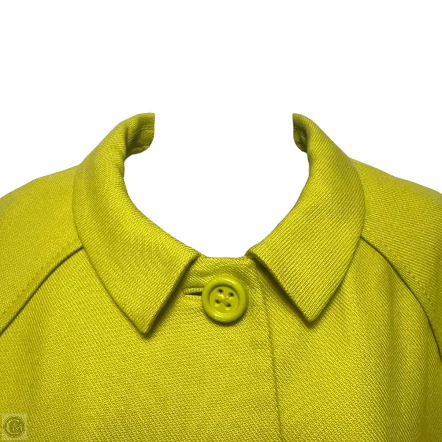 Jacket Designer By Kate Spade In Chartreuse, Size: 6