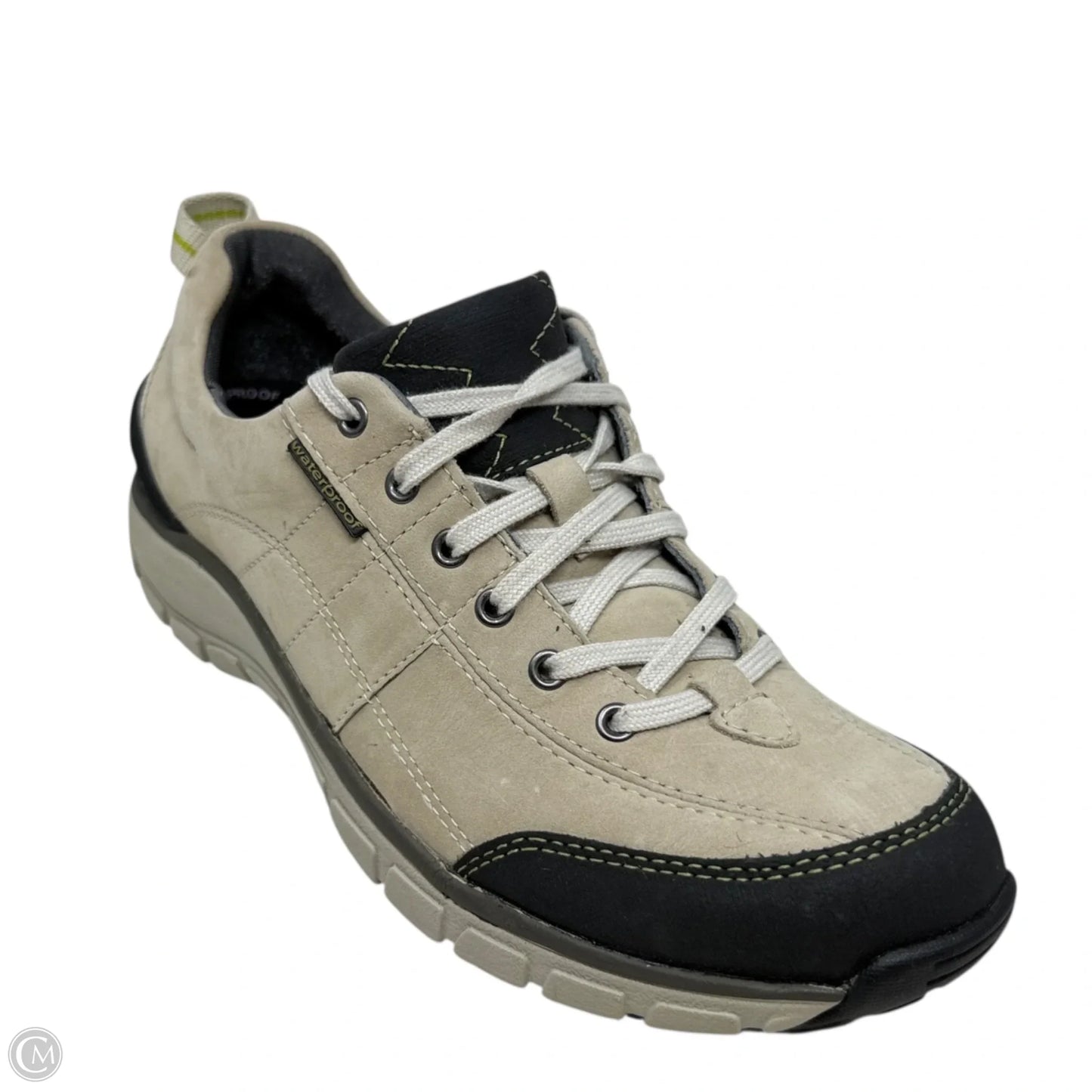 Shoes Athletic By Clarks In Cream, Size: 7