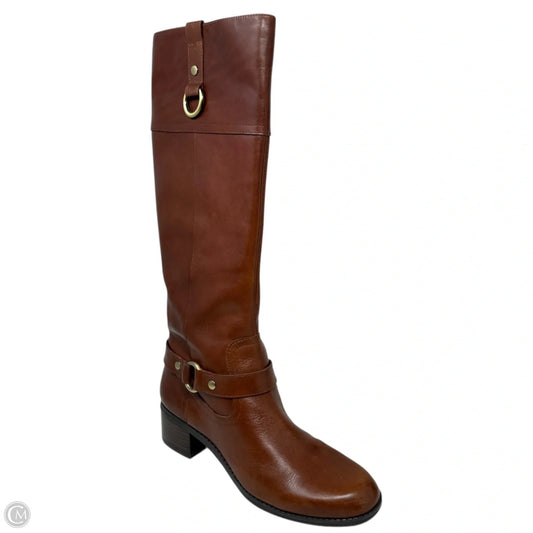 Boots Knee Flats By Bandolino In Brown, Size: 7.5