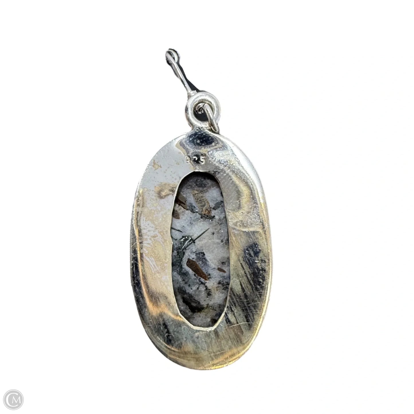 Sterling Silver Natural Stone Dangle Earrings