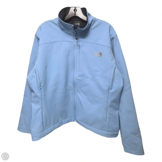 Athletic Jacket By The North Face In Blue, Size: Xl