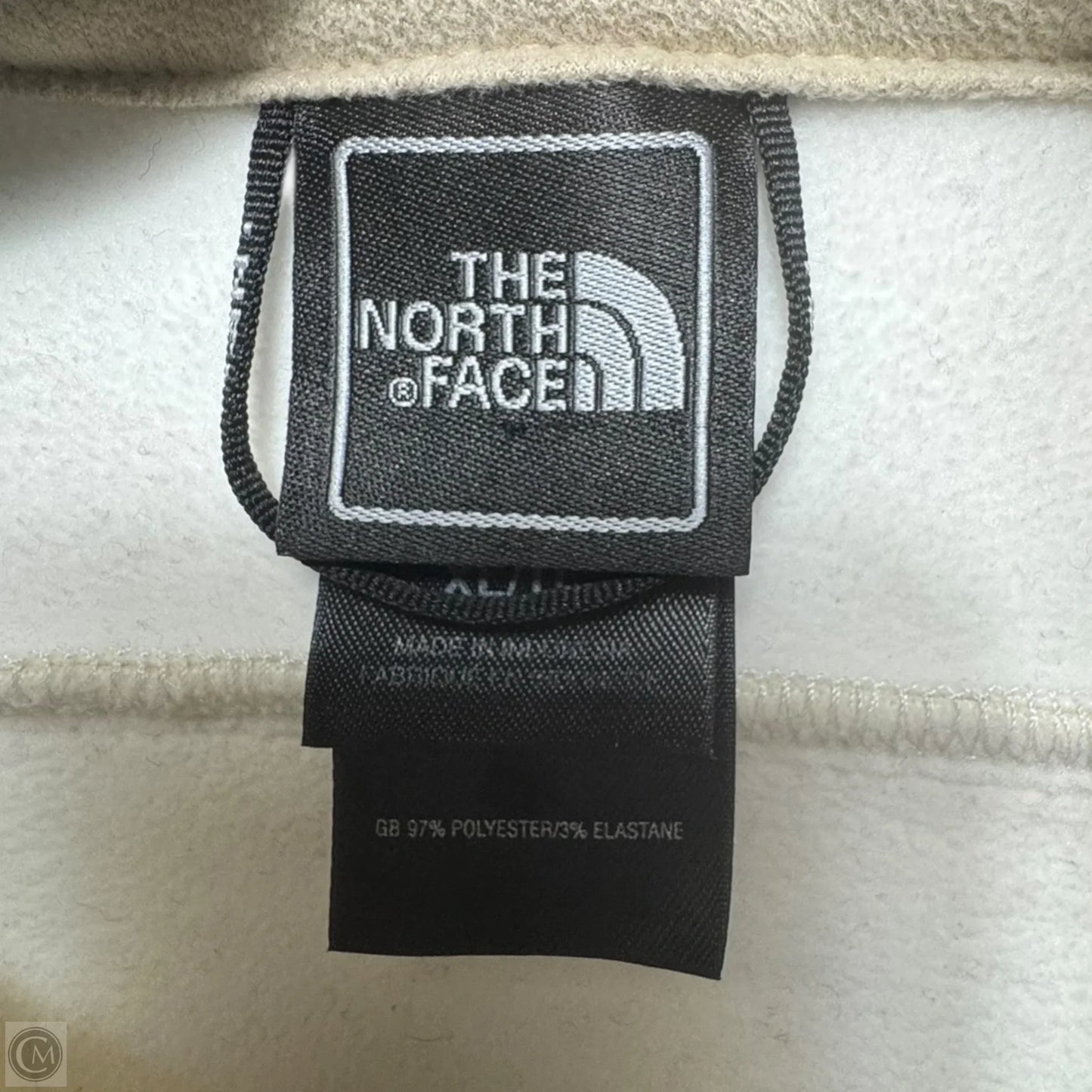 Athletic Jacket By The North Face In Cream, Size: Xl