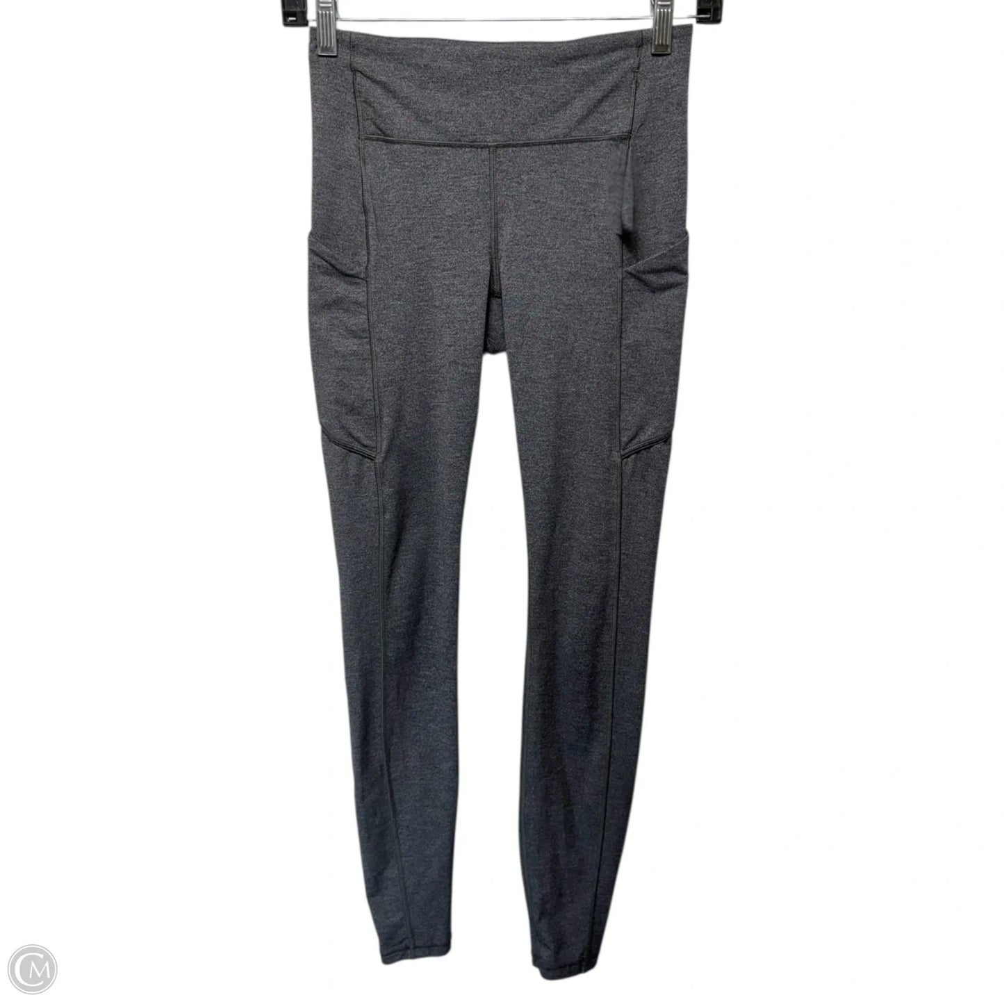 Athletic Leggings By Lululemon In Grey, Size: 4