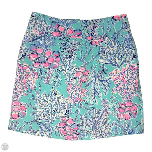 Jonas Skort Designer By Lilly Pulitzer In Blue Ibiza Now You Sea Me, Size: 6