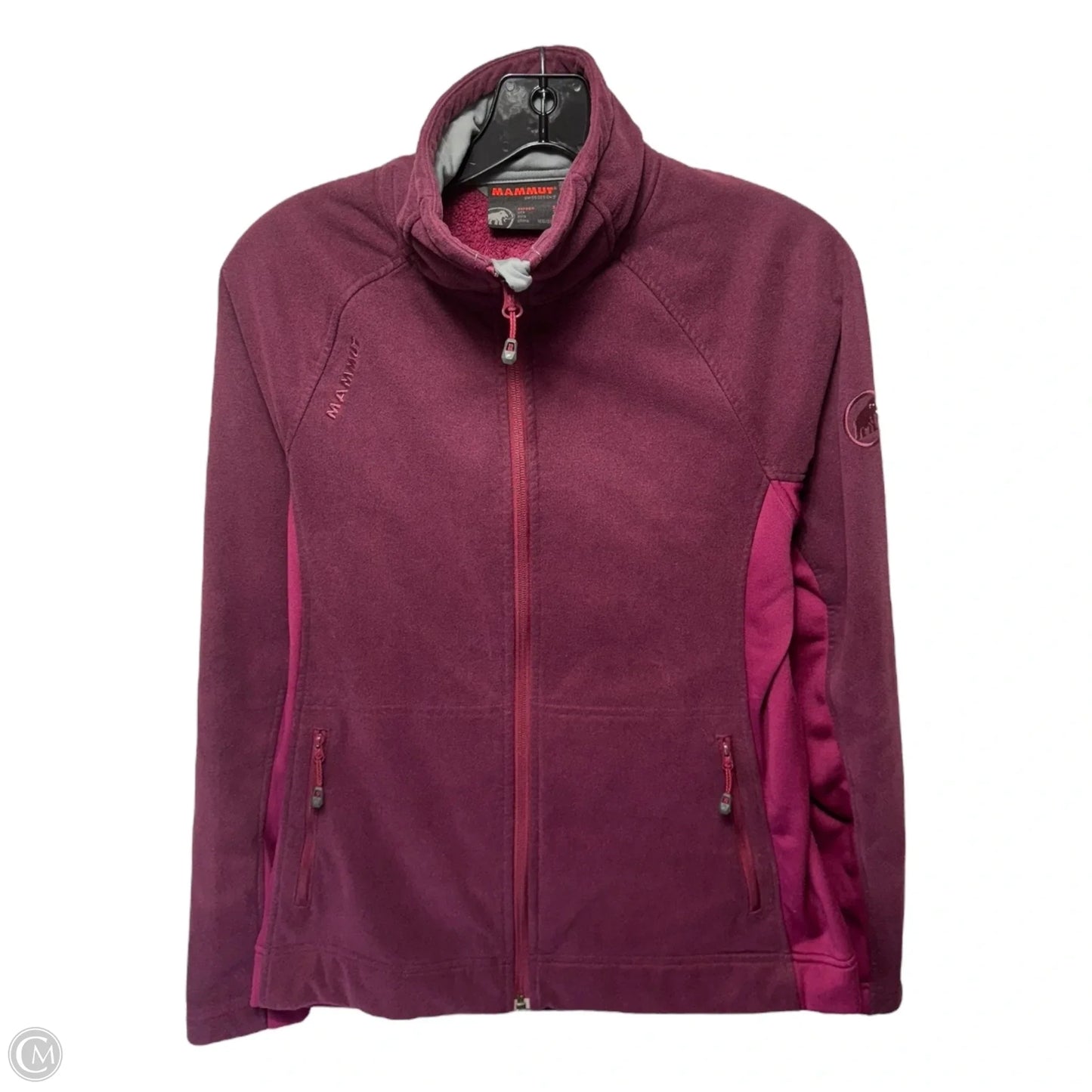 Athletic Jacket By Mammut In Maroon, Size: S