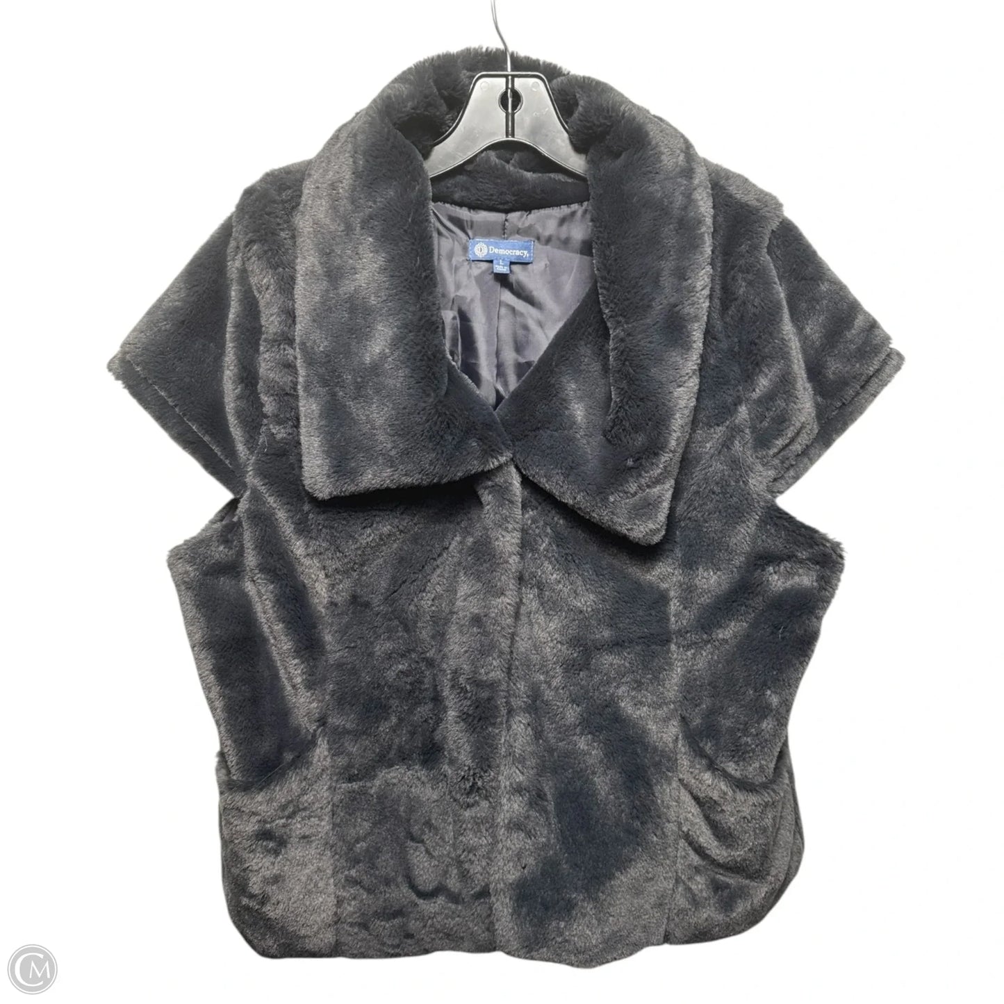 Vest Faux Fur By Democracy In Grey, Size: L