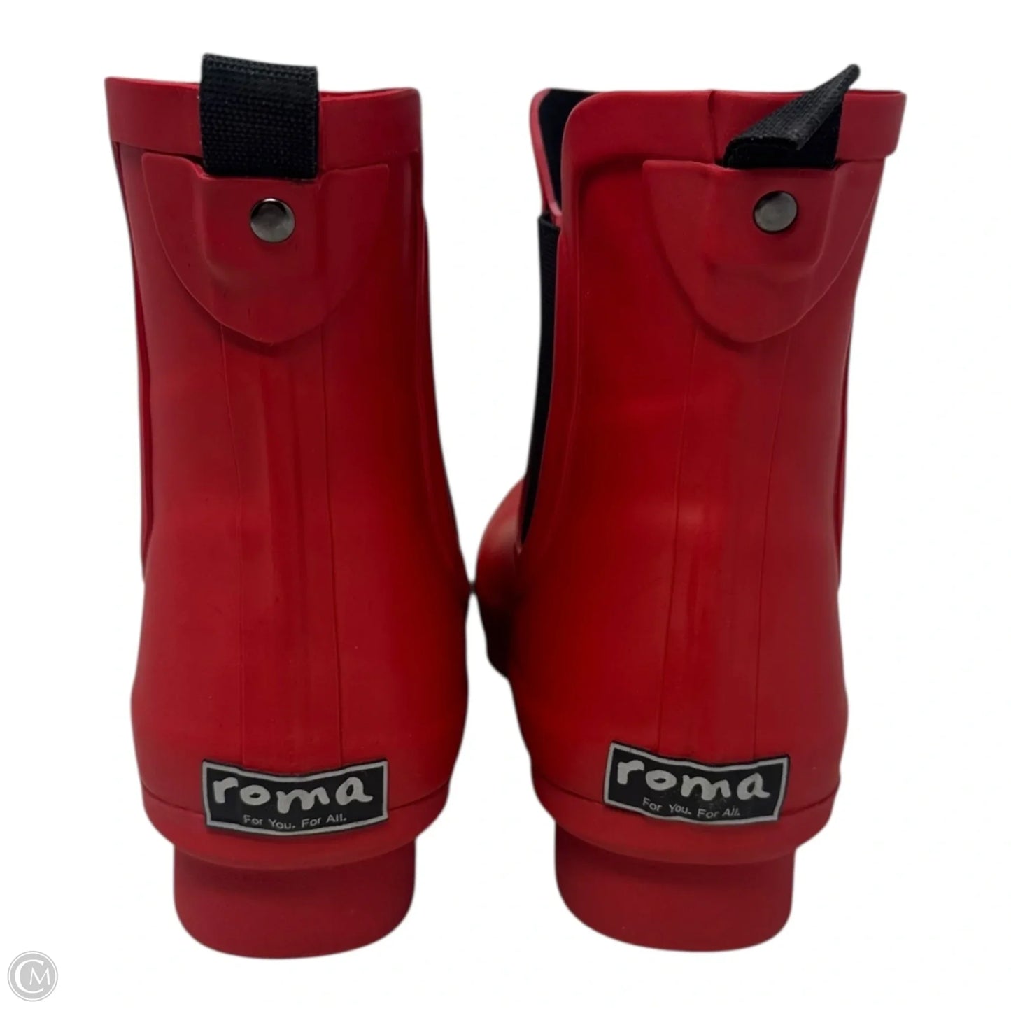Boots Rain By Roma In Red, Size: 8