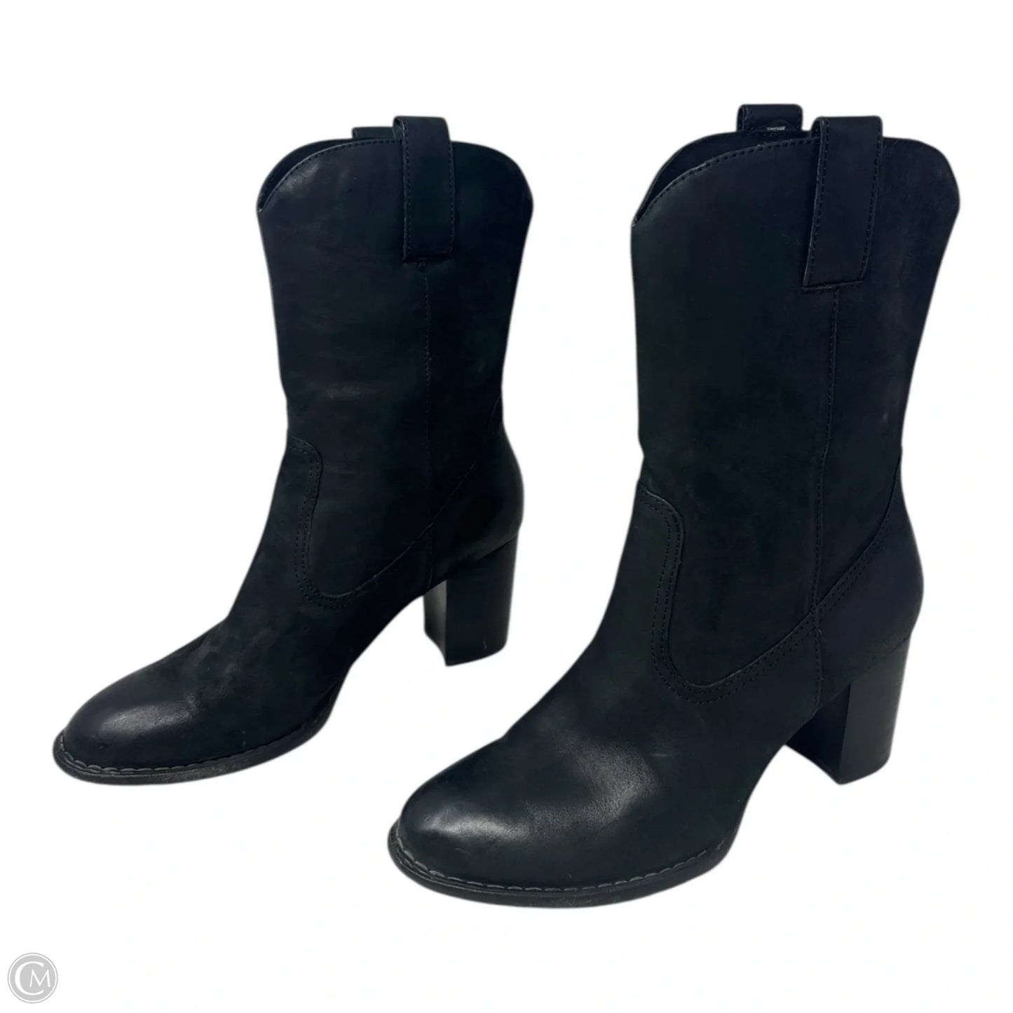 Boots Western By Born In Black, Size: 9.5