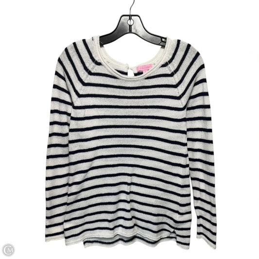 Sweater Designer By Lilly Pulitzer In Striped Pattern, Size: S