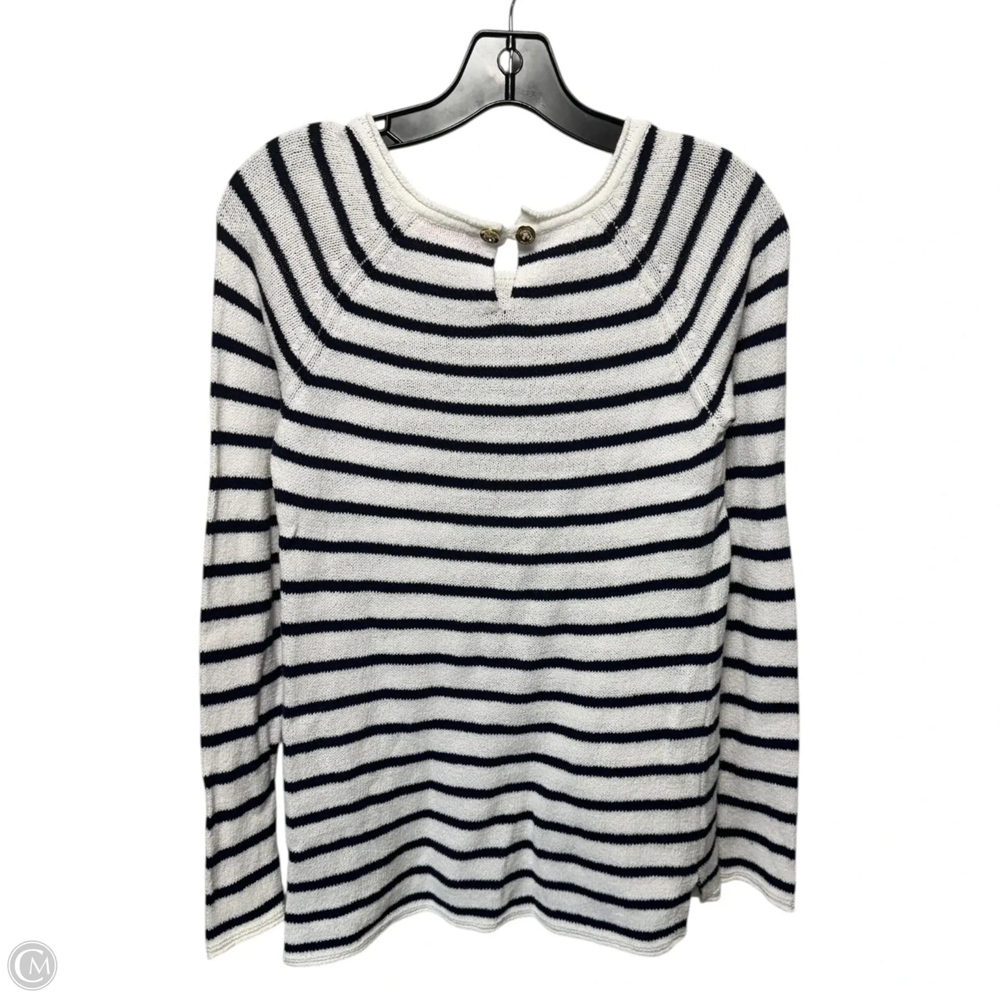 Sweater Designer By Lilly Pulitzer In Striped Pattern, Size: S