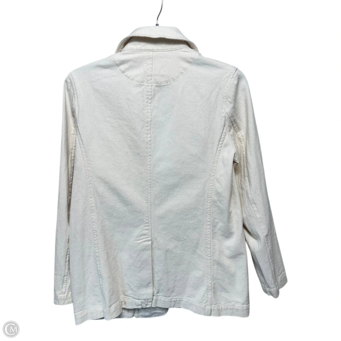 Blazer By Calvin Klein In Cream, Size: Xs