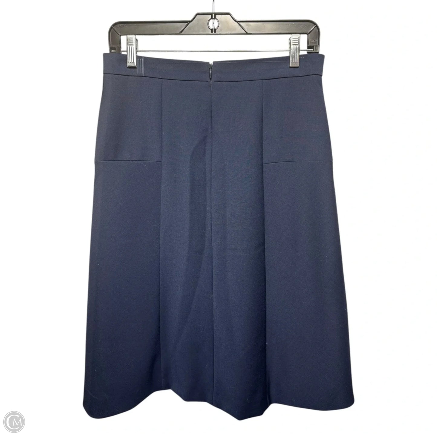 Skirt Midi By Brooks Brothers In Navy, Size: 6