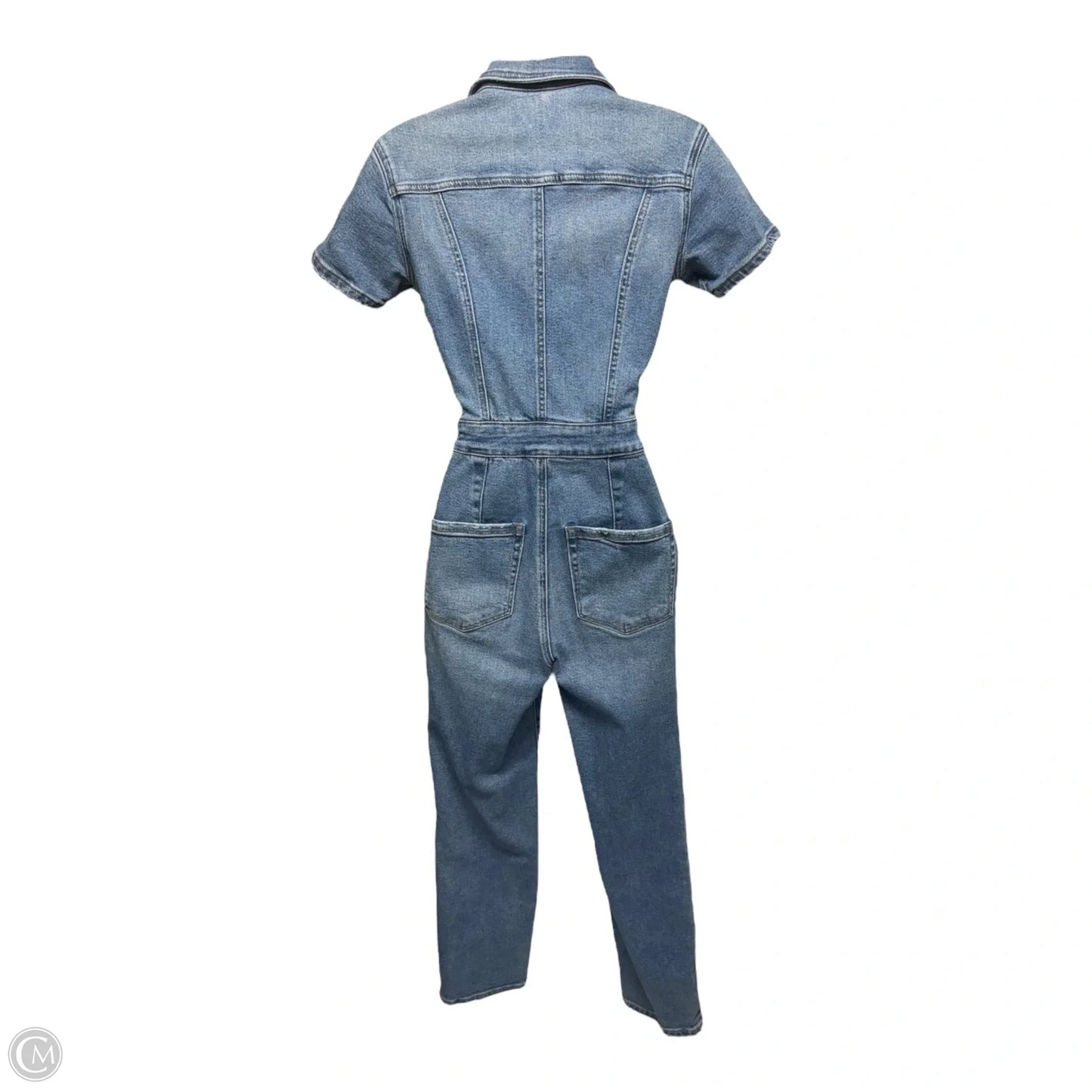 Jumpsuit By Good American In Blue Denim, Size: 0
