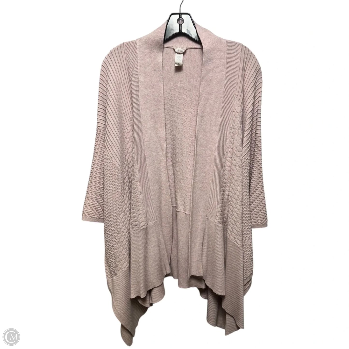 Shawl Sweater Cardigan By Lululemon In Pink, Size: Osfm