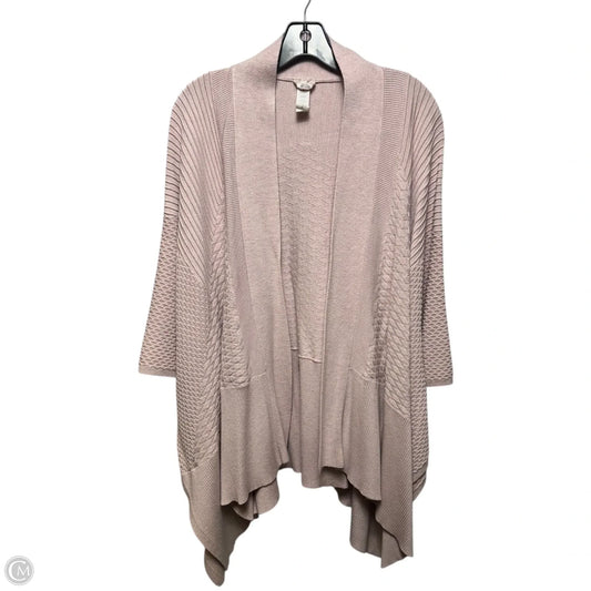 Shawl Sweater Cardigan By Lululemon In Pink, Size: Osfm