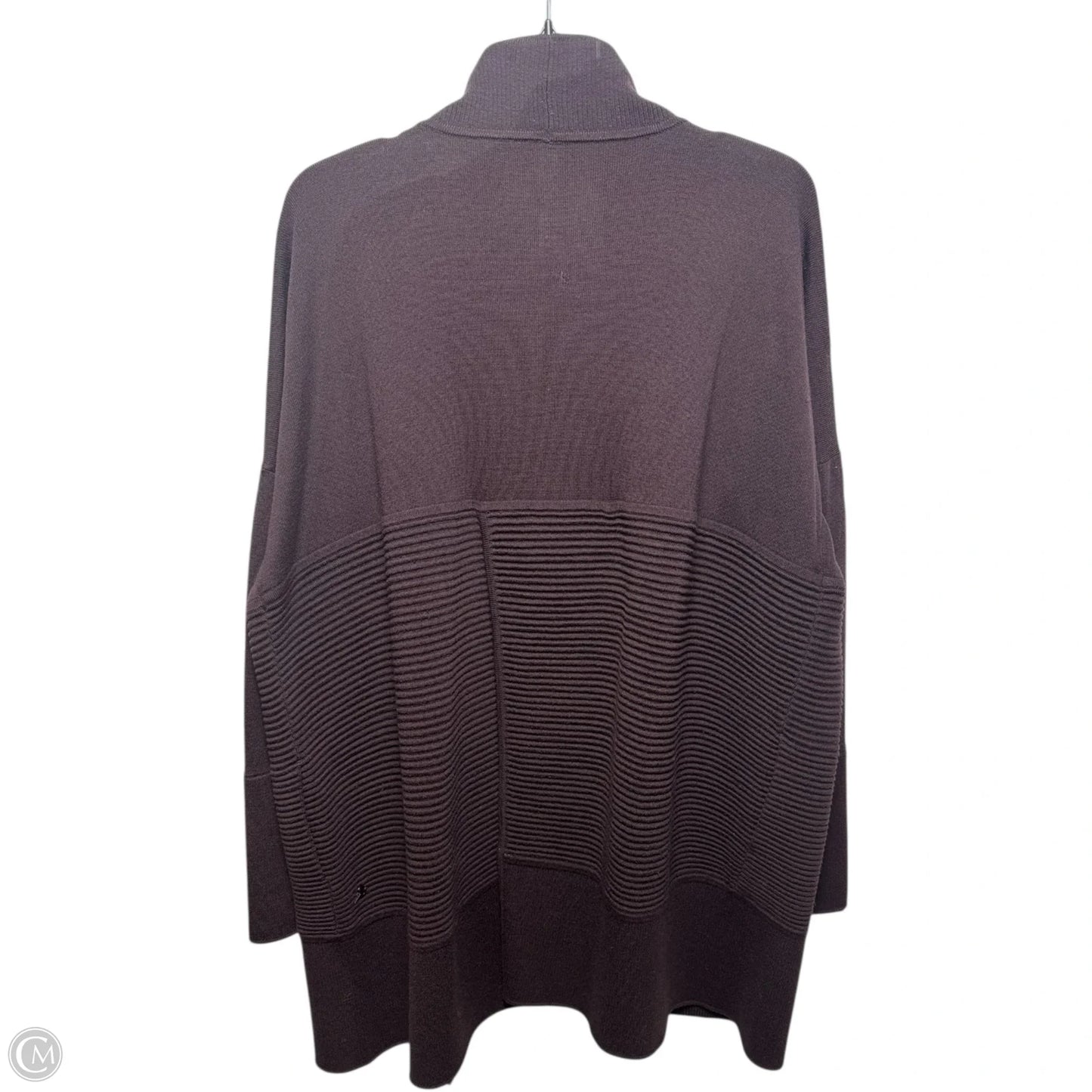 Sweater Cardigan By Lululemon In Maroon, Size: 12