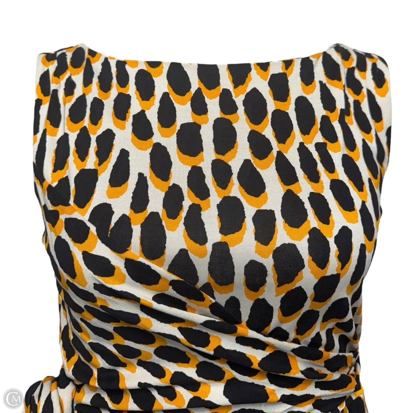 Shina Silk Dress Designer By Diane Von Furstenberg In Multi-colored, Size: 10