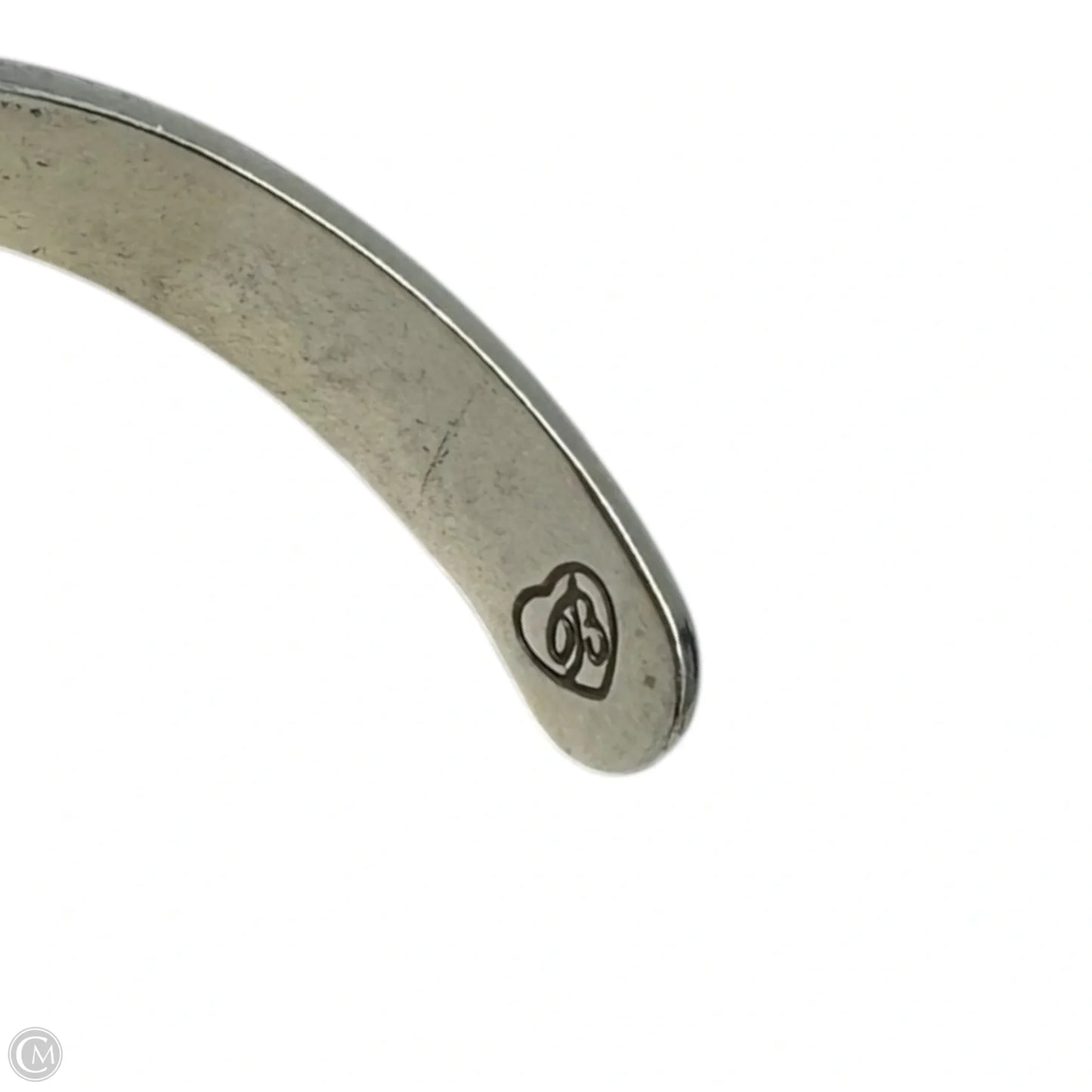 Engraved Blue Stone Bracelet Cuff By Brighton