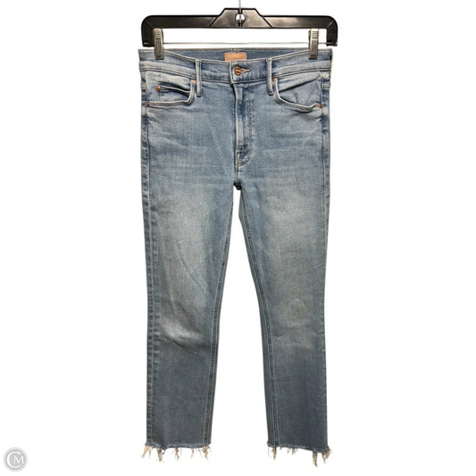 Lil Mid Rise Dazzler Ankle Fray Jeans Skinny By Mother In Blessing In Disguise, Size: 2