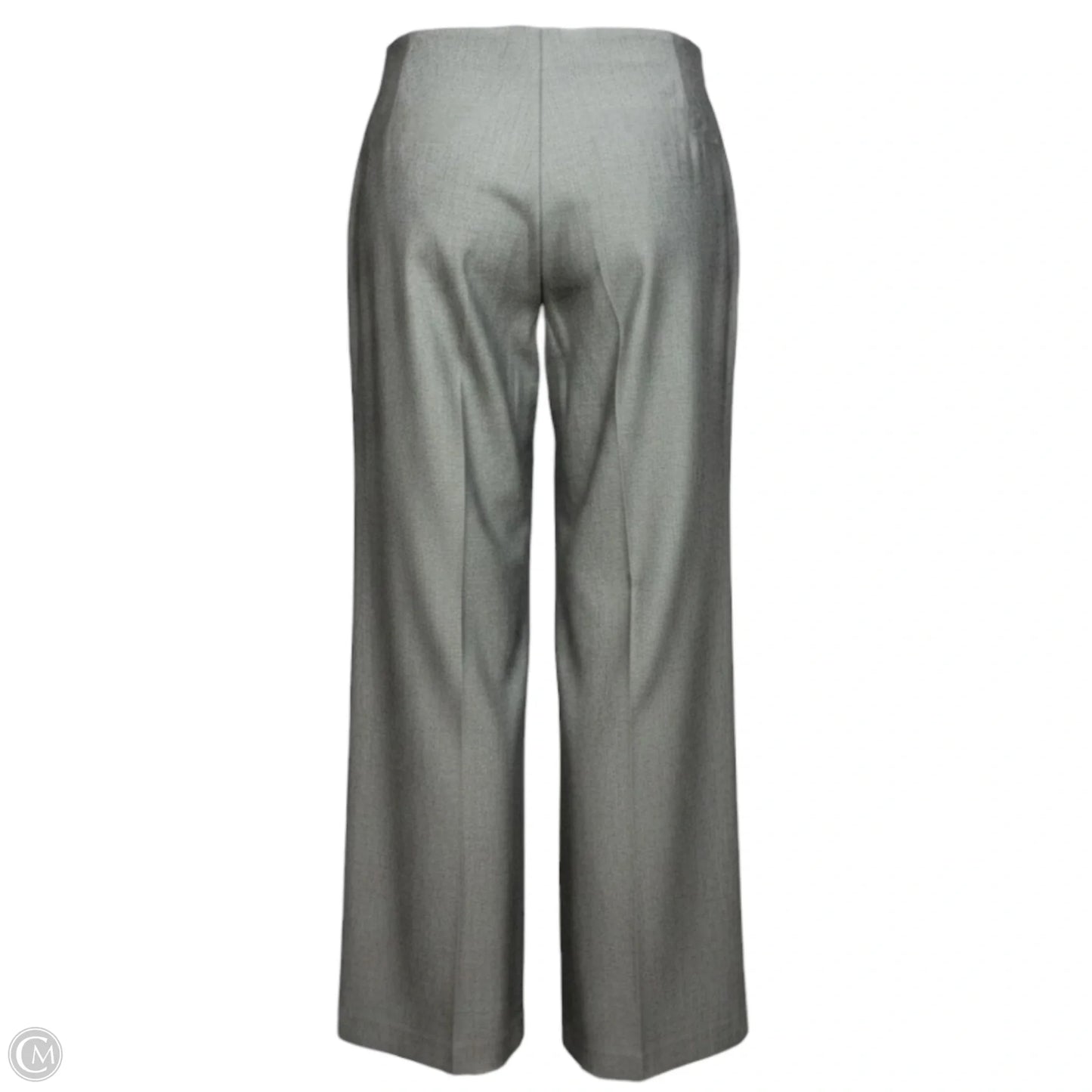 Comfort Stretch Sailor Front Trousers By Fabrizio Gianni In Grey, Size: 12