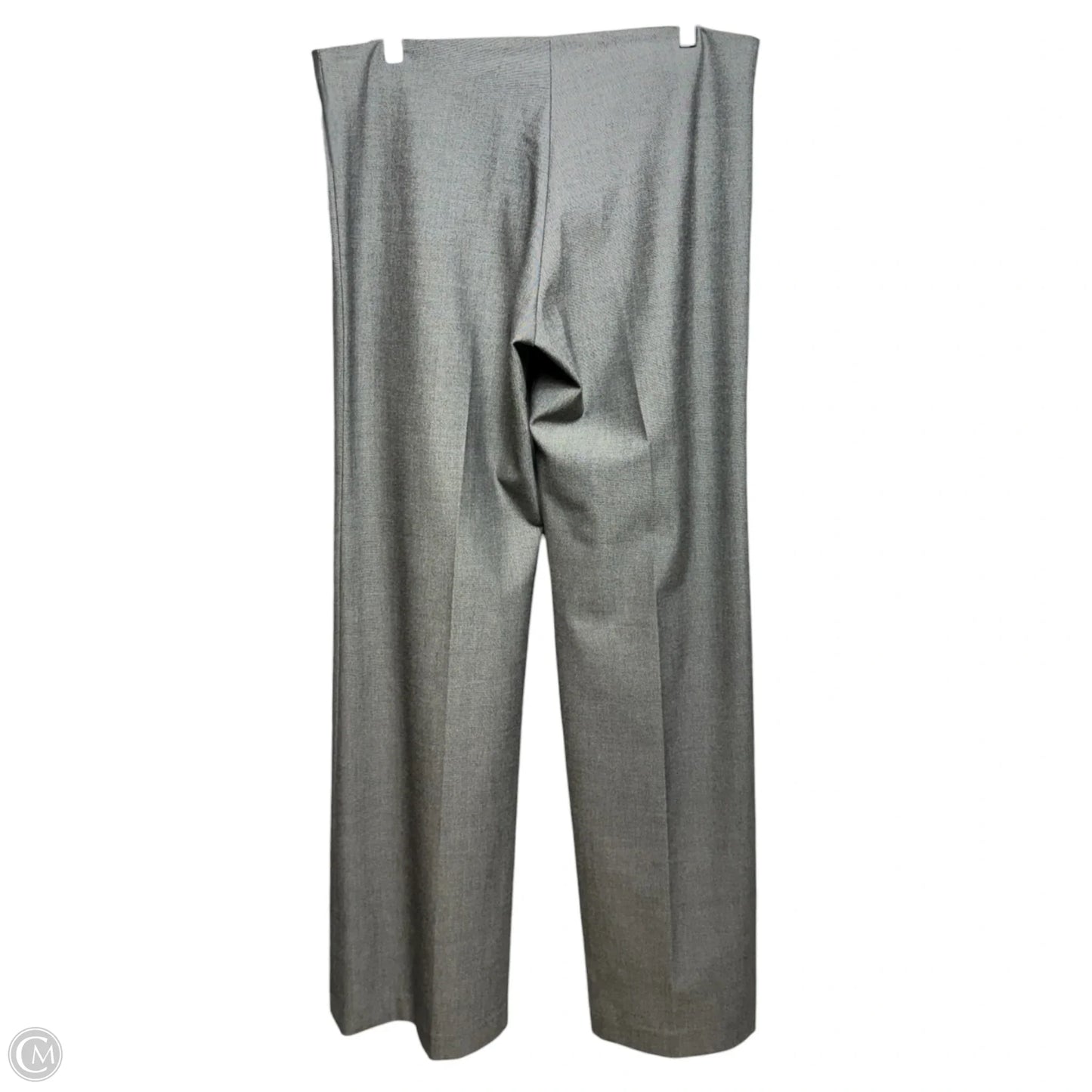 Comfort Stretch Sailor Front Trousers By Fabrizio Gianni In Grey, Size: 12