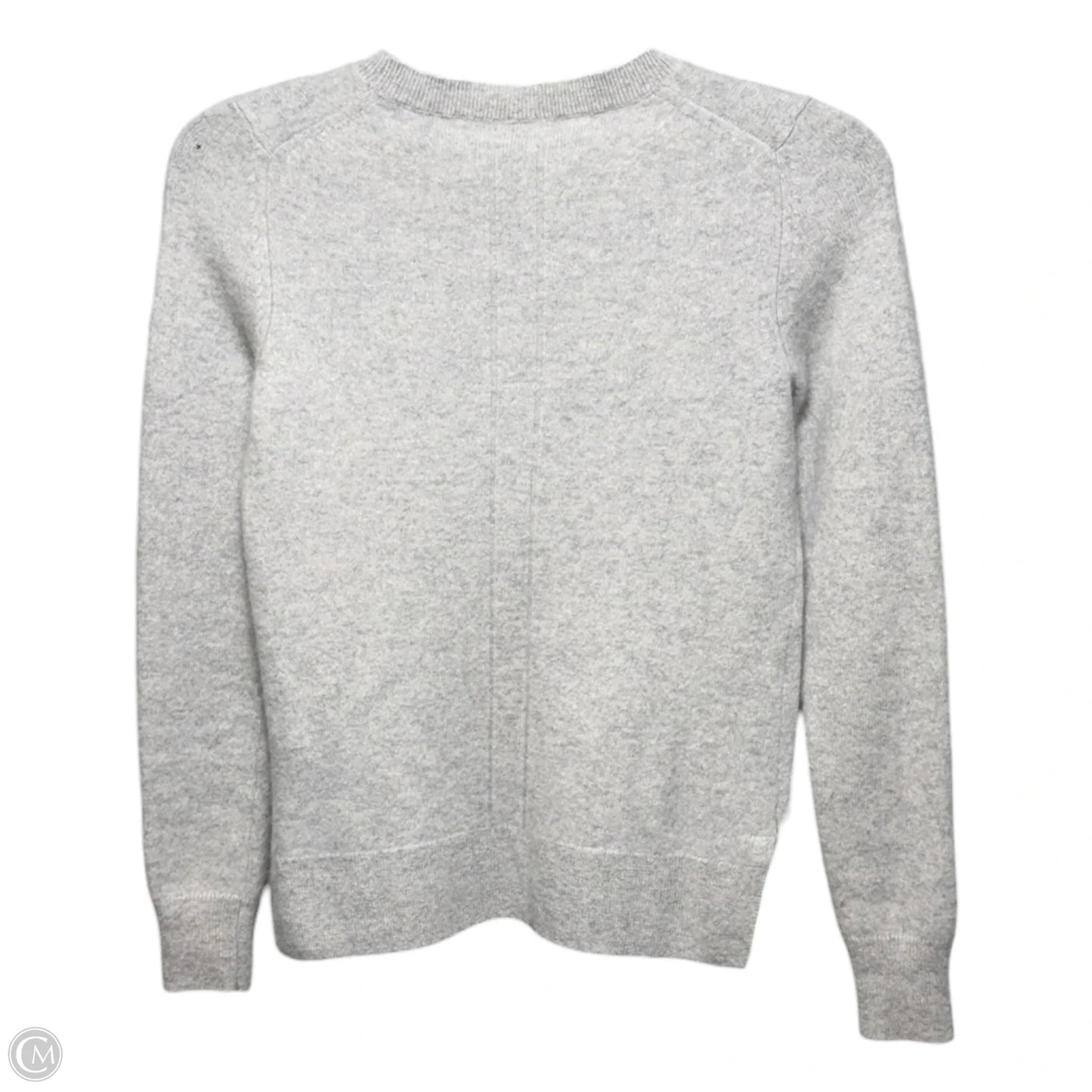 Sweater Cashmere By Saks Fifth Avenue In Grey, Size: Xs